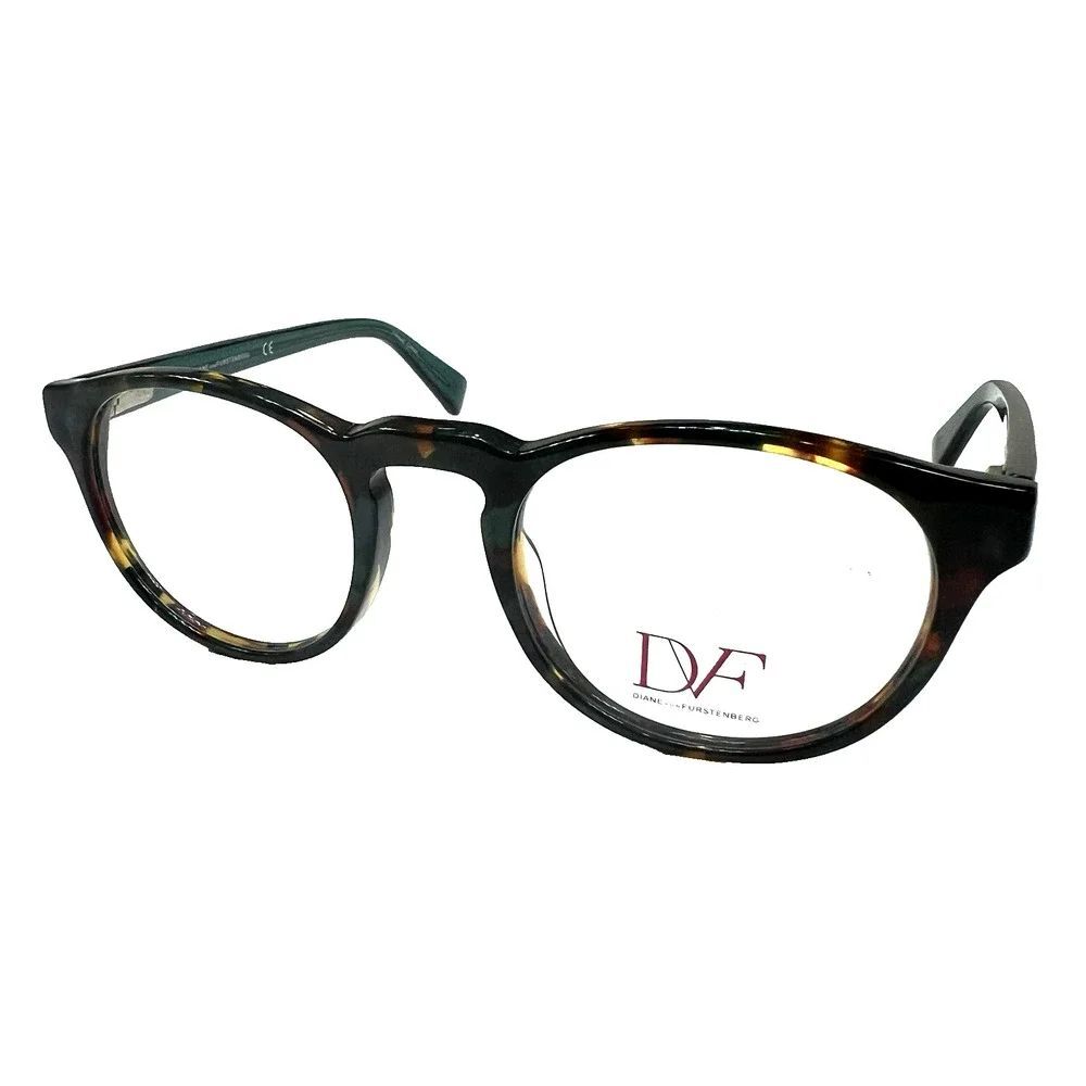 NEW Diane von Furstenberg 5067 319 Translucent Marbled Eyeglass Frames 52-17-135